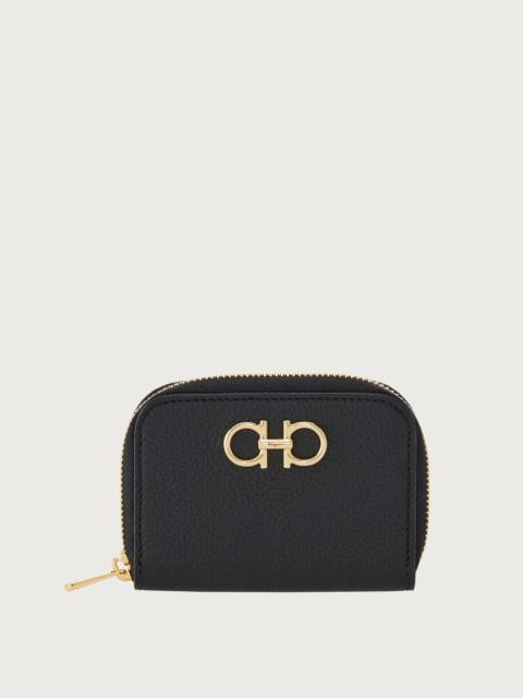 FERRAGAMO Gancini credit card holder