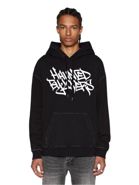 Ksubi FAUST BIGGIE HOODIE JET BLACK