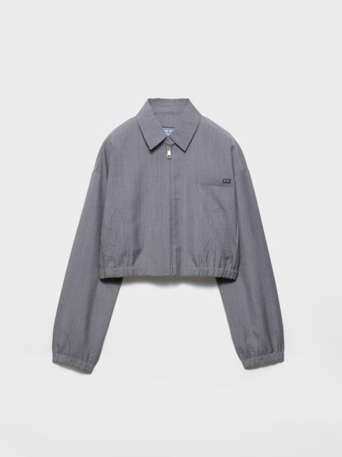 Prada Light mohair blouson jacket