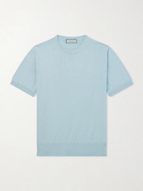 Canali Knitted Cotton T-Shirt