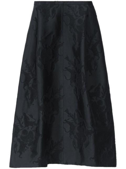 FABIANA FILIPPI jacquard midi skirt
