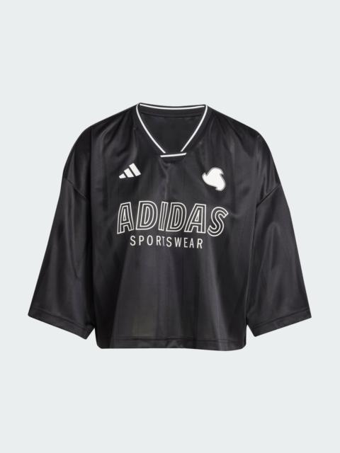 adidas Tiro Cut 3-Stripes Oversized Jersey
