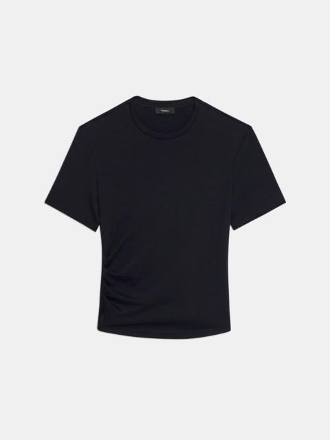 Theory Draped Tee in Organic Cotton