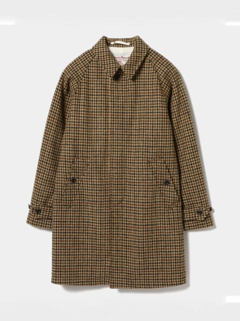 BEAMS PLUS Bal Collar Coat Harris Tweed - Gun Club | REVERSIBLE