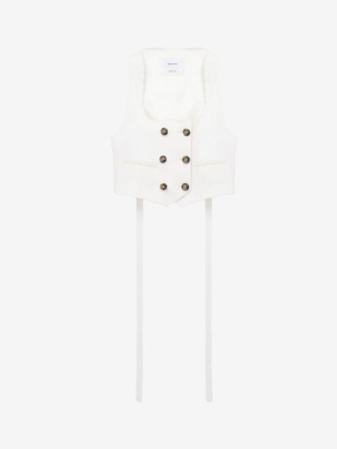 Alexander McQueen Double-Breasted Waistcoat