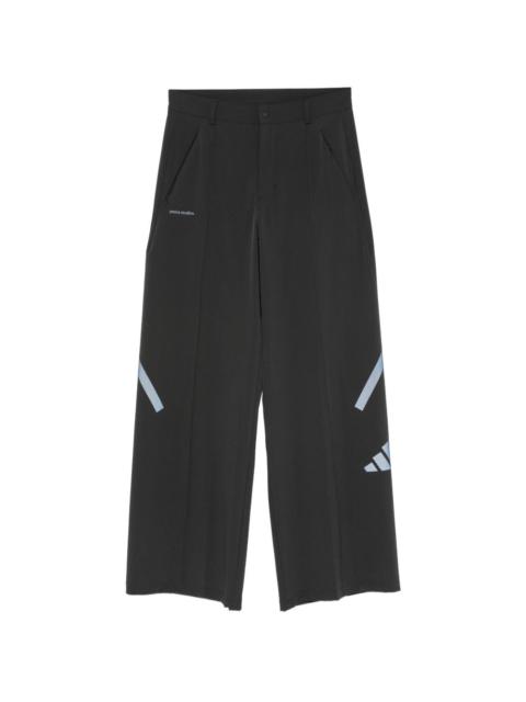 adidas x entire studios Z.N.E. logo-print wide-leg trousers