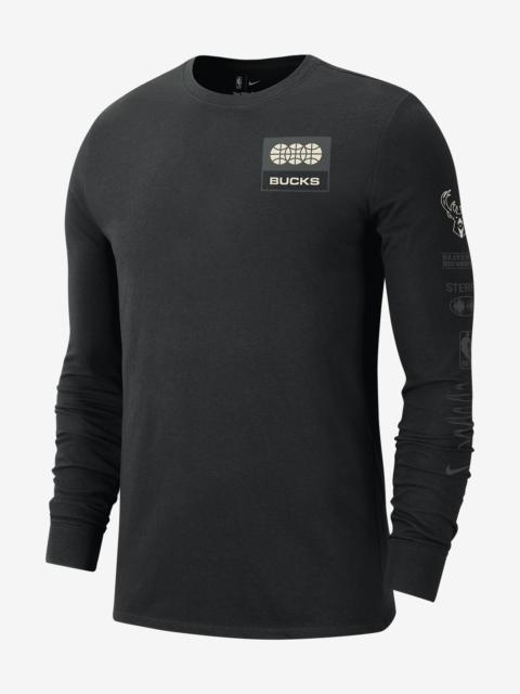 Nike Milwaukee Bucks Essential Nike Men's NBA Long-Sleeve T-Shirt