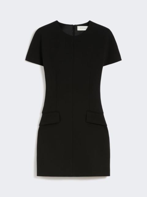 Sportmax Jersey hourglass dress - black