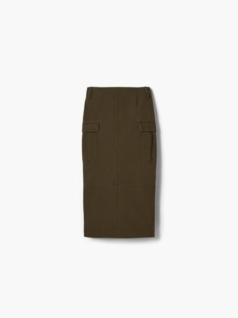 Marc Jacobs CARGO CANVAS SLIM SKIRT
