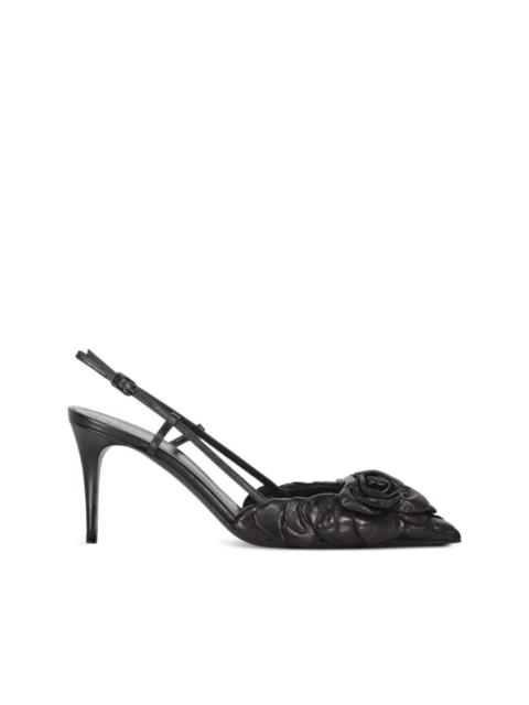 Valentino 80mm Atelier slingback pumps