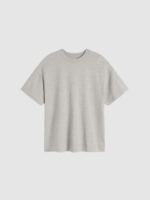 ST. AGNI Homme Tee - Light Grey Marle