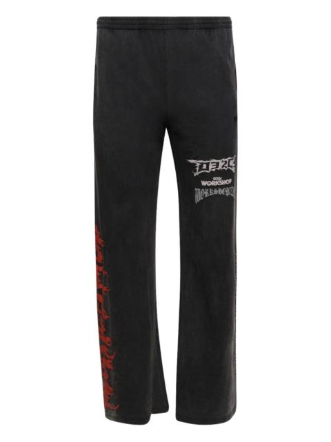 032c Telepresence graphic-print trousers