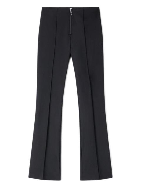 Sandro zip-up straight trousers