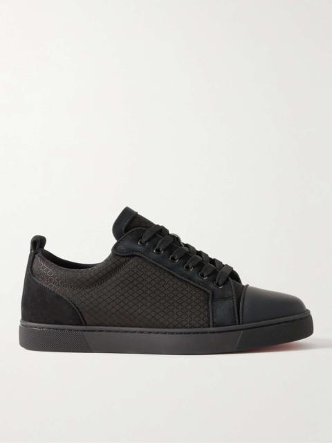 Louis Junior Suede and Leather-Trimmed Ripstop Sneakers