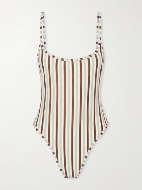 HAIGHT Pipping Thidu Striped Swimsuit