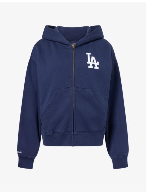 Sporty & Rich LA Serif Zip Cotton Hoody