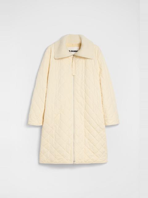 Jil Sander Taffeta Quilted Down Coat