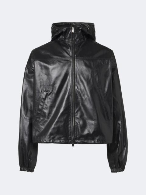 FENDI Leather bomber jacket