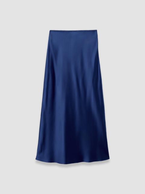 JOSEPH Isaak Long Silk Satin Skirt