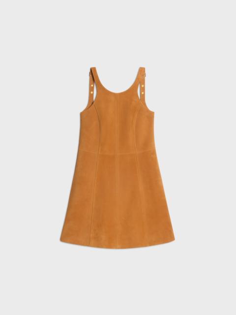 CELINE dress IN suede