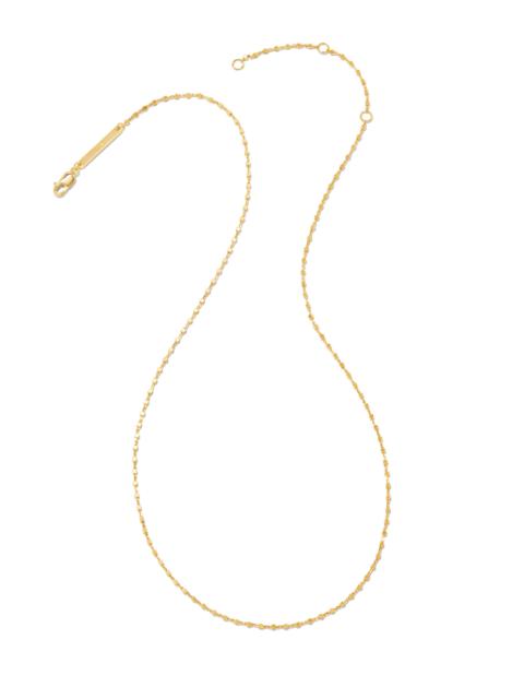 KENDRA SCOTT Beaded Satellite Chain Necklace in 18k Gold Vermeil