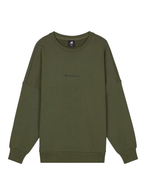 New Balance New Balance Long Sleeve Heathertech Tee Men's Army Green AMT03332-ARG