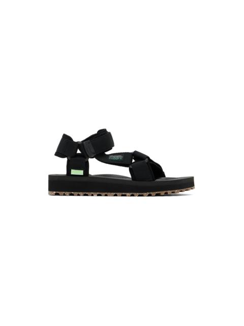 Suicoke Black DEPA-2Cab-ECO Sandals