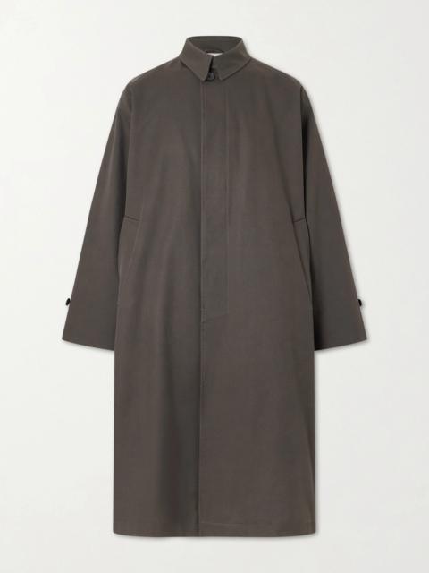 Herno Slub Cotton-Twill Coat