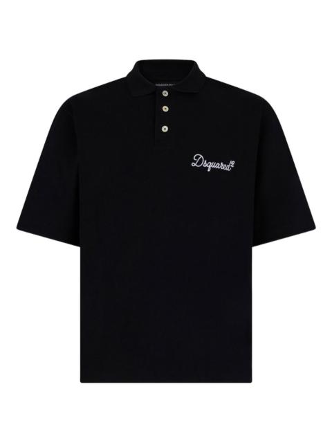 logo polo shirt