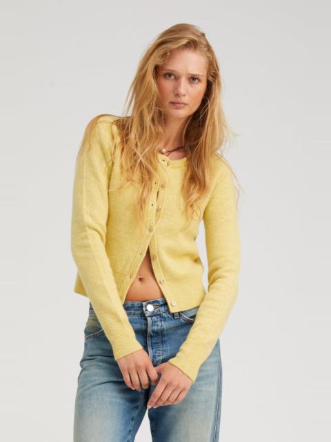 SPRWMN CITRUS CASHMERE BABY CARDIGAN
