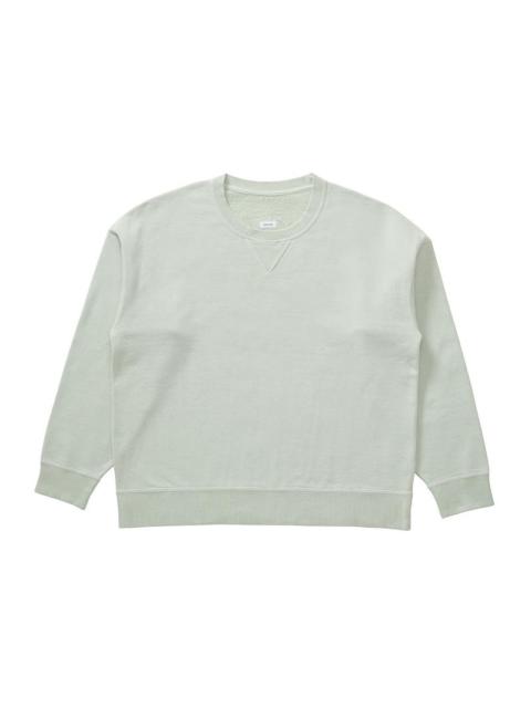 visvim JUMBO SB SWEAT L/S DMGD LT.GREEN