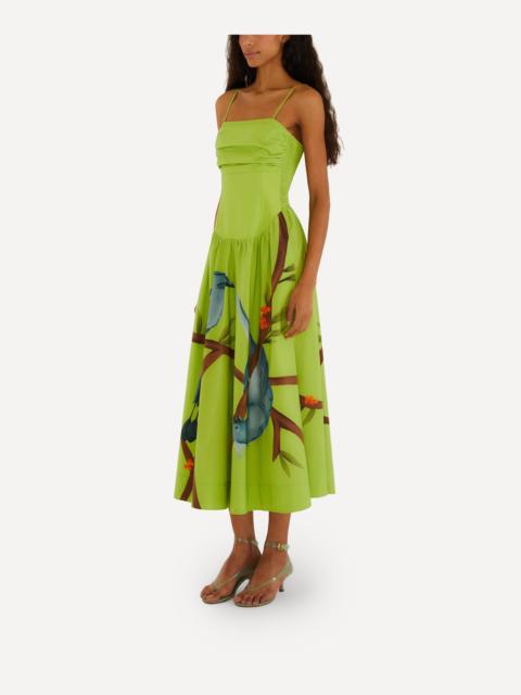 FARM RIO Green Maxi Dress