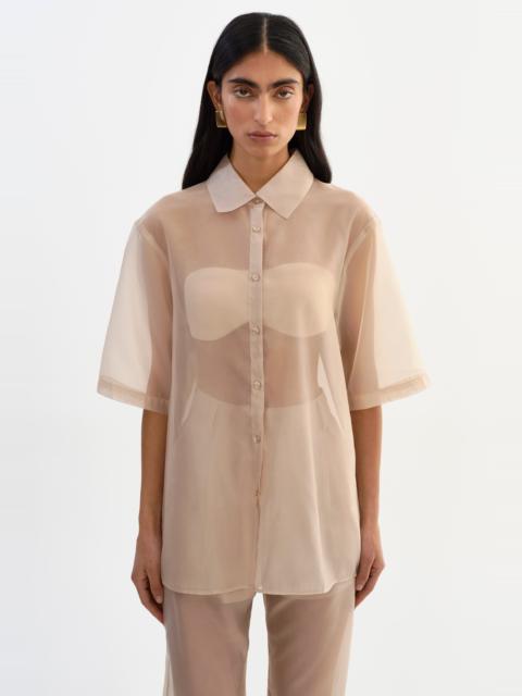 LAMARQUE MANDA | Sheer Organza Shirt