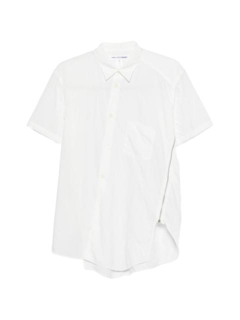 Comme des Garçons SHIRT zip-detail shirt