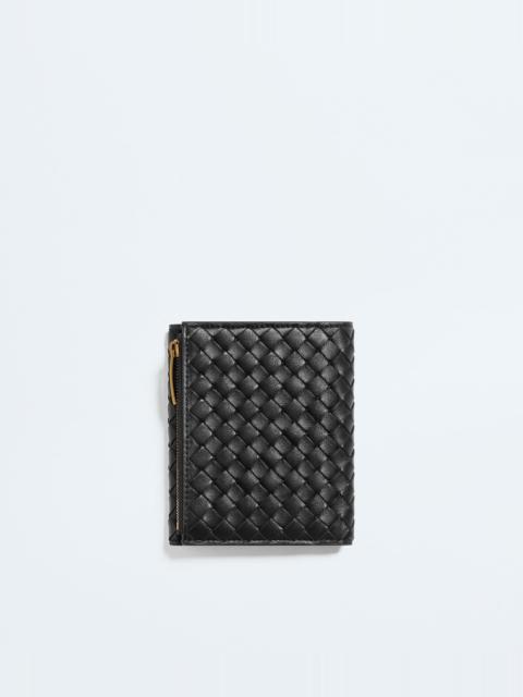 Bottega Veneta Intrecciato Piccolo Small Bi-Fold Zipped with Flap