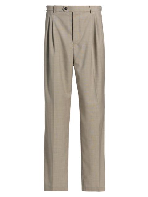 RONNY KOBO Women's Soprano Wool-Blend Pants - Crosshatch Taupe