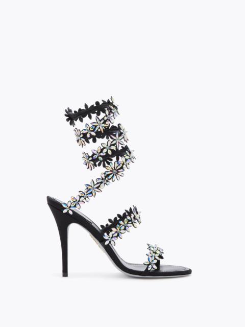 RENE CAOVILLA EVA BLACK SANDAL 100