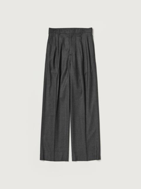 AURALEE SUPER LIGHT WOOL TWO-TUCK SLACKS
