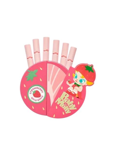 POP MART Pop Mart Baby Molly Fruity Aroma Series Strawberry Cutie Pie Magnetic Sealing Clip Storage