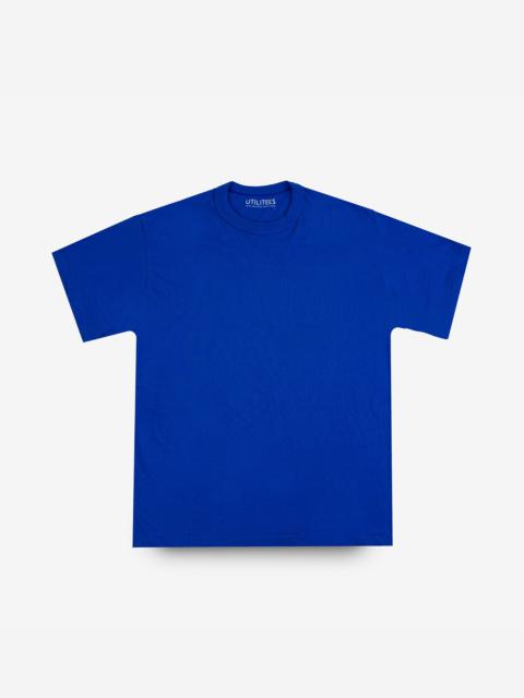Iron Heart UTIL-ROY UTILITEES - 5.5oz Loopwheel Crew Neck T-Shirt - Royal Blue