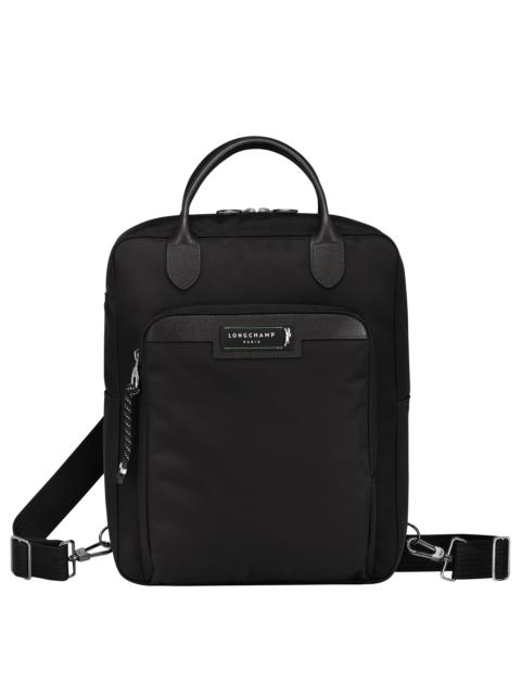 Longchamp Le Pliage Energy M Backpack Black - Recycled canvas