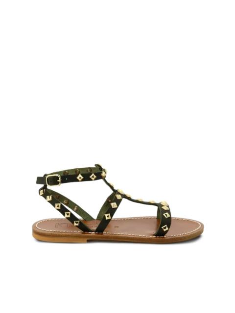 K.JACQUES Arelatepyr studded flat sandals