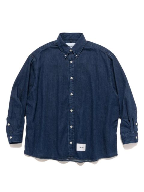WTAPS BD 04 / LS / Cotton. Denim Shirt INDIGO