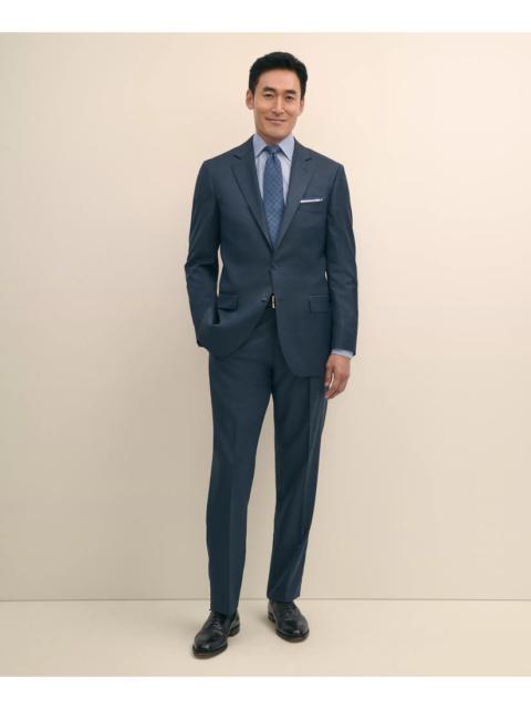 Brooks Brothers Traditional Fit Wool Tic 1818 Suit