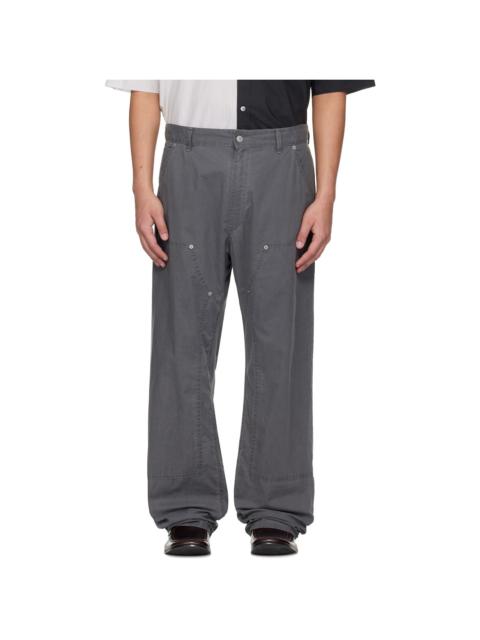 MM6 Maison Margiela Gray 5 Pockets Jeans