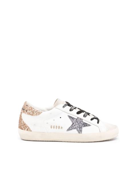 Golden Goose Super-Star glittered sneakers