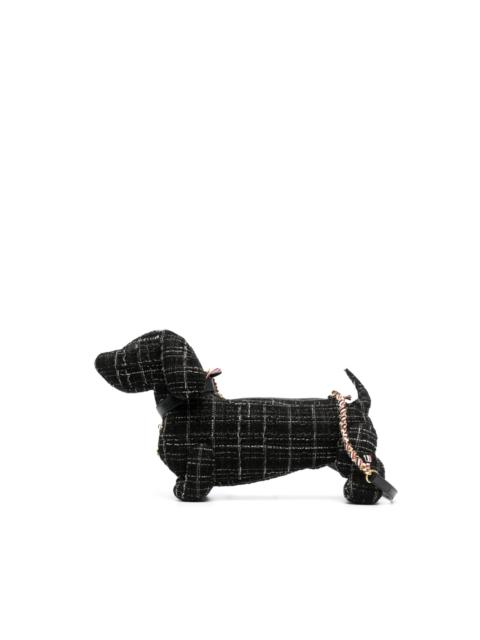 Thom Browne mini Hector tweed bag