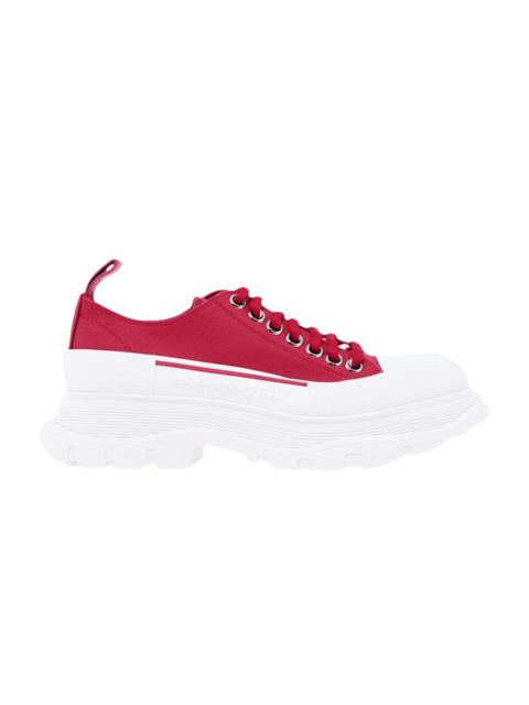 Alexander McQueen Wmns Tread Slick Lace Up 'Red White'