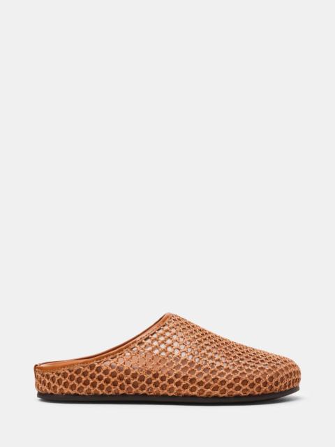 STEVE MADDEN FERN TAN RAFFIA MESH