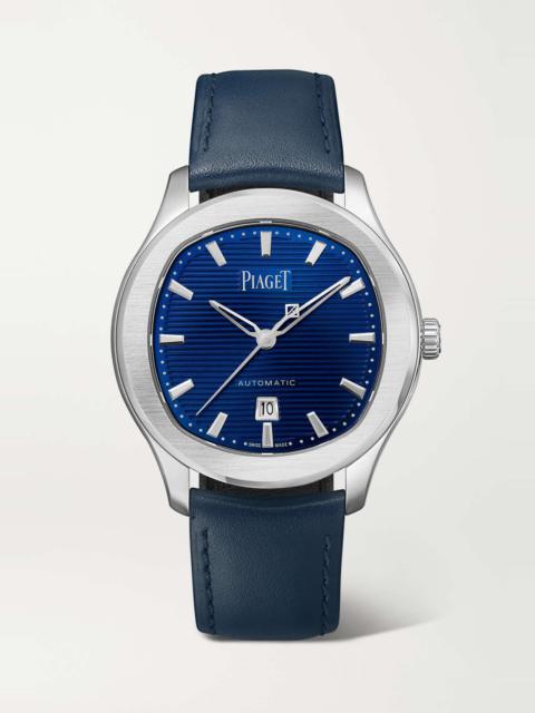 Piaget Polo Date Automatic 36mm stainless steel and leather watch